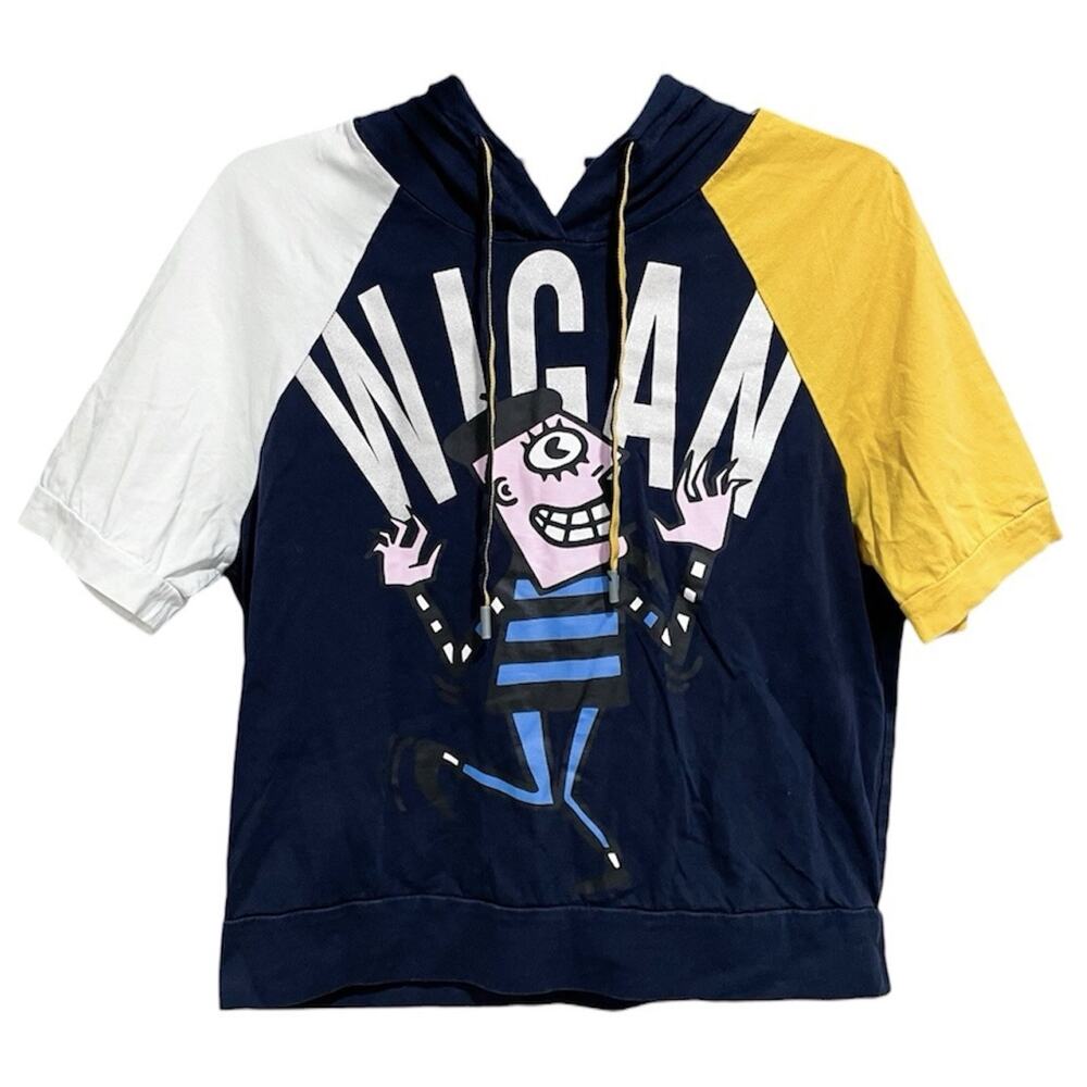 Mark Wigan X Puella Artsy Streetwear Hoodie Top Size Small Mime Kidcore European